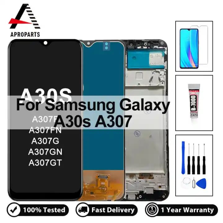 Samsung Galaxy A30s SM-A307FN için uyumlu yedek parça ve aksesuarlar listesi