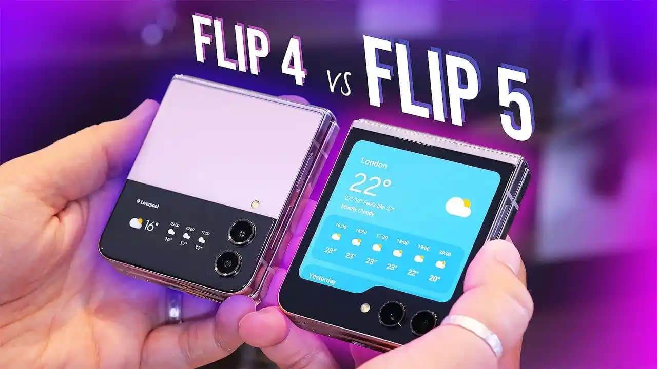 Samsung Galaxy Flip4 ve Flip5 Katlanabilir Telefonlar: Özellikler ve Kullanım Avantajları