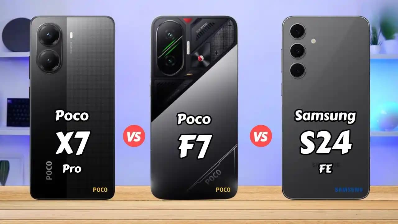 Samsung Galaxy S24 FE ve POCO X7 Pro Karşılaştırması: Özellikler ve Kullanım Alanları