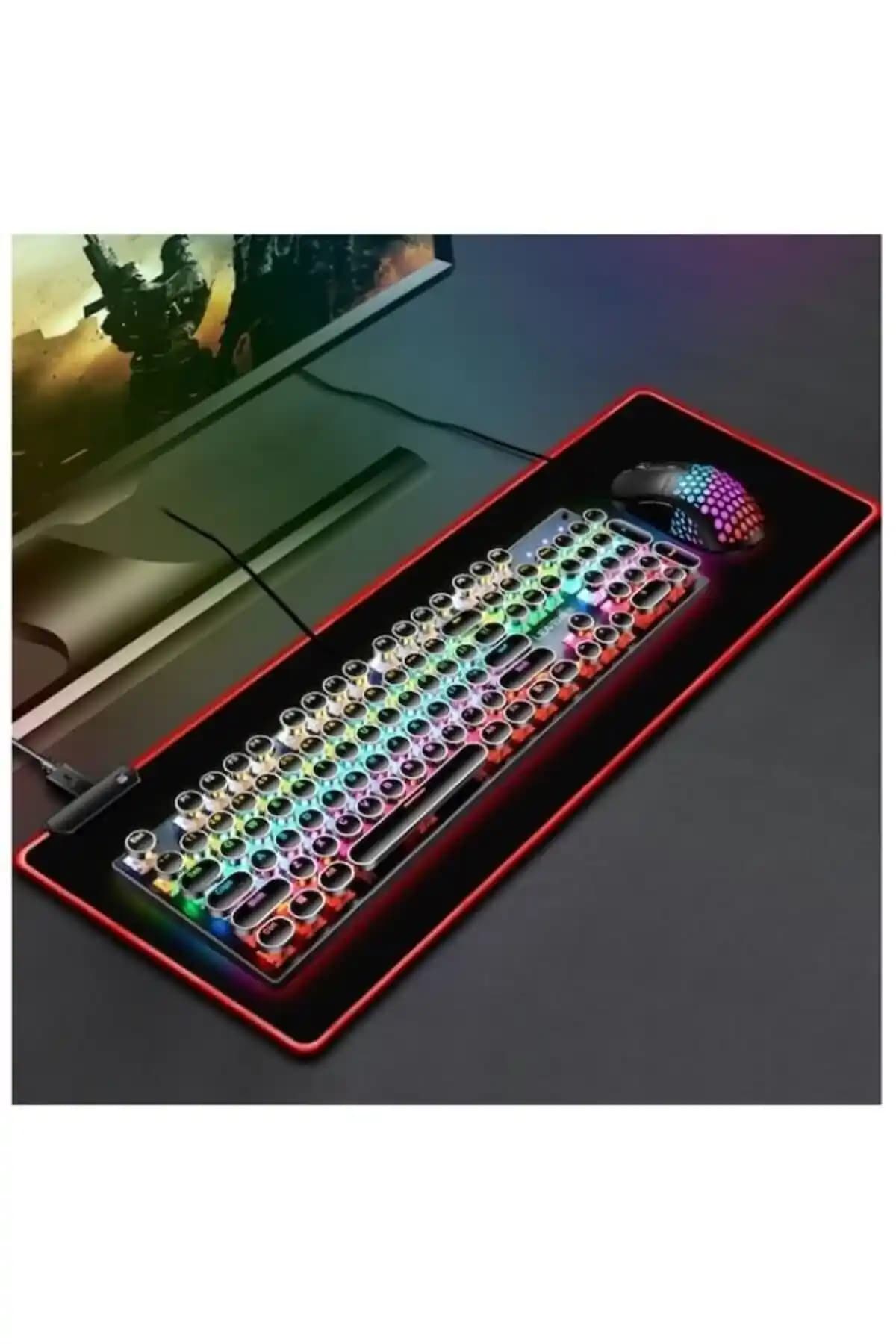 Sarftech 90x40 Geniş ve Dayanıklı Mouse Pad ile Masaüstü Deneyiminizi Geliştirin
