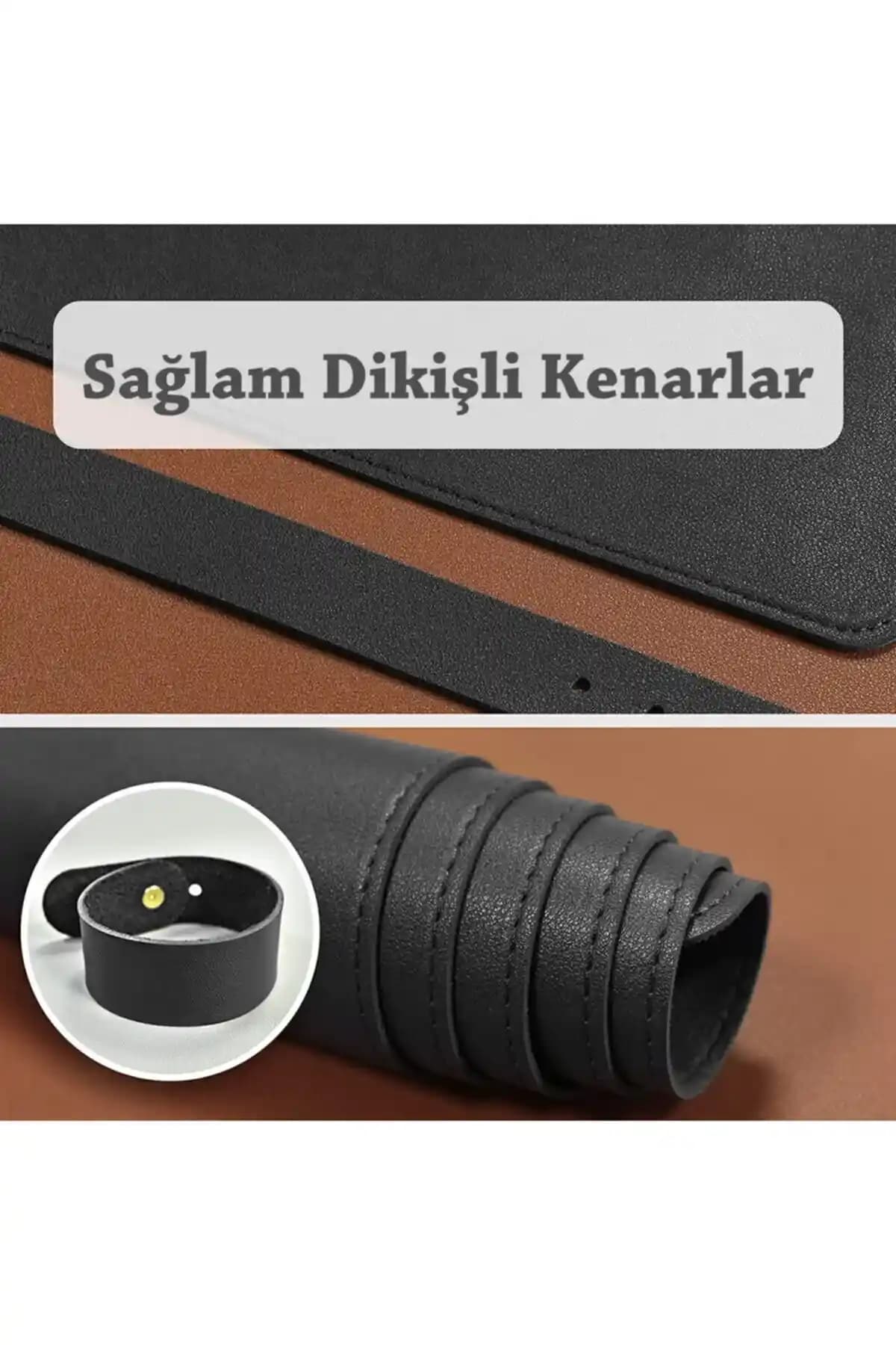Siyah Deri Mousepad Modelleri: Estetik ve Dayanıklılığı Bir Arada Sunan Seçenekler