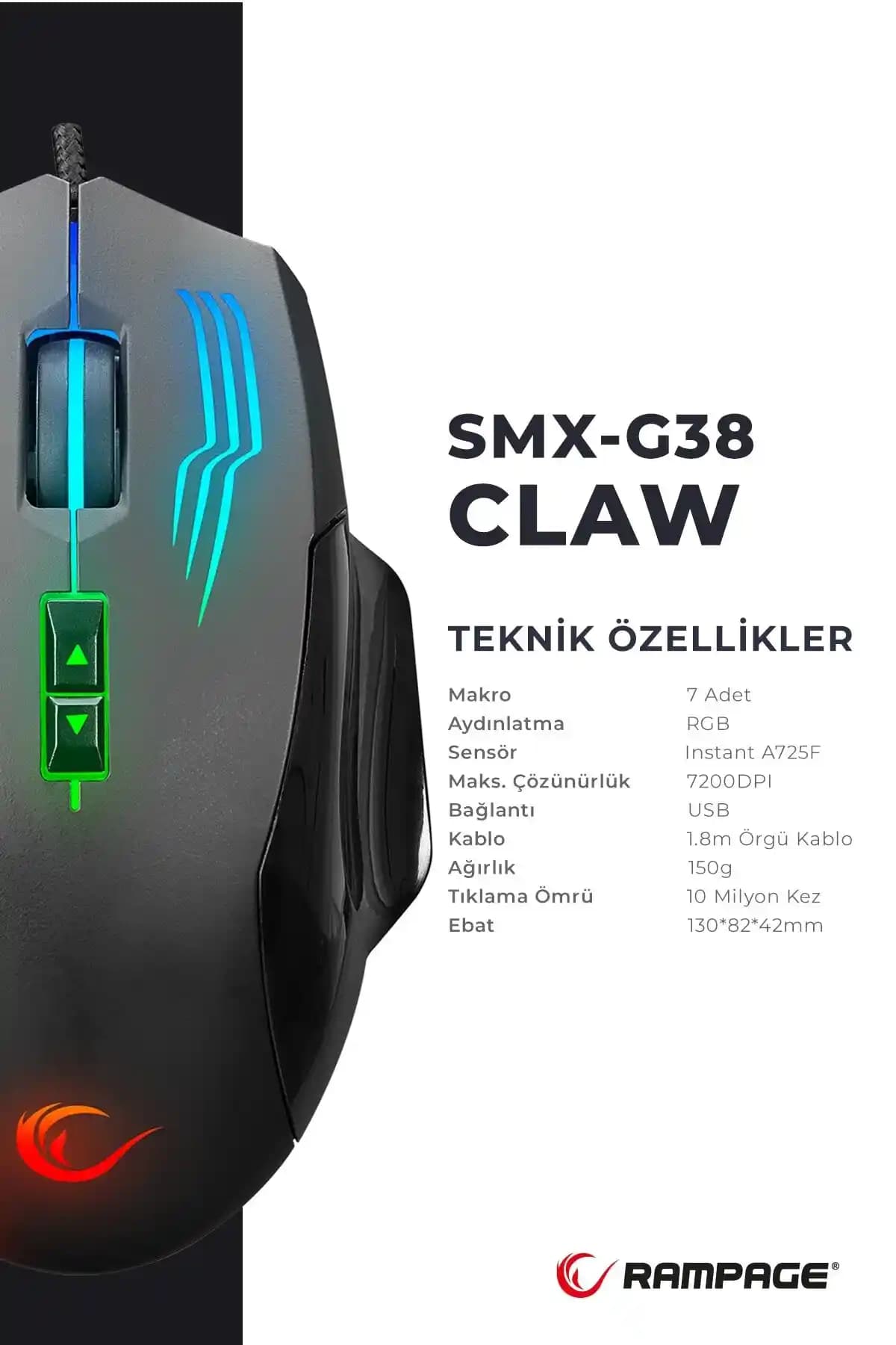 SMX G38 ve R21 Gaming Mouse Teknik Özellikleri ve Karşılaştırması