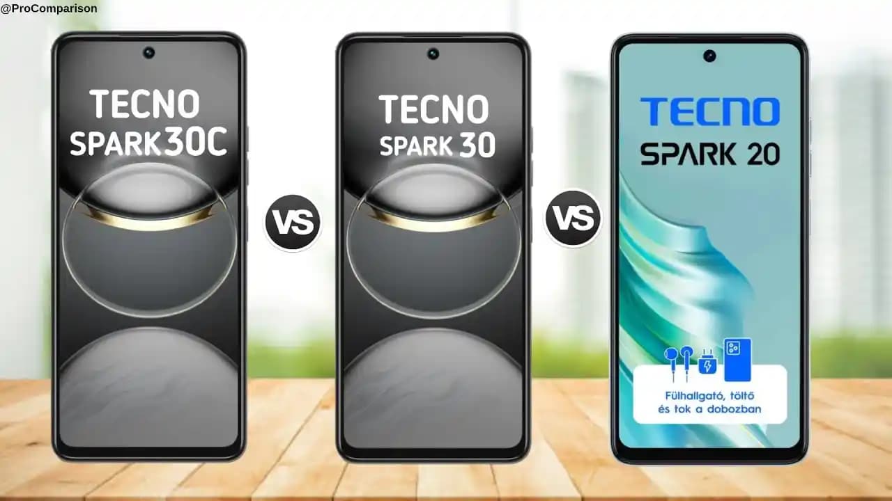 Tecno Spark 20 ve Spark 30C Karşılaştırması: Temel Özellikler ve Kullanıcı Deneyimleri