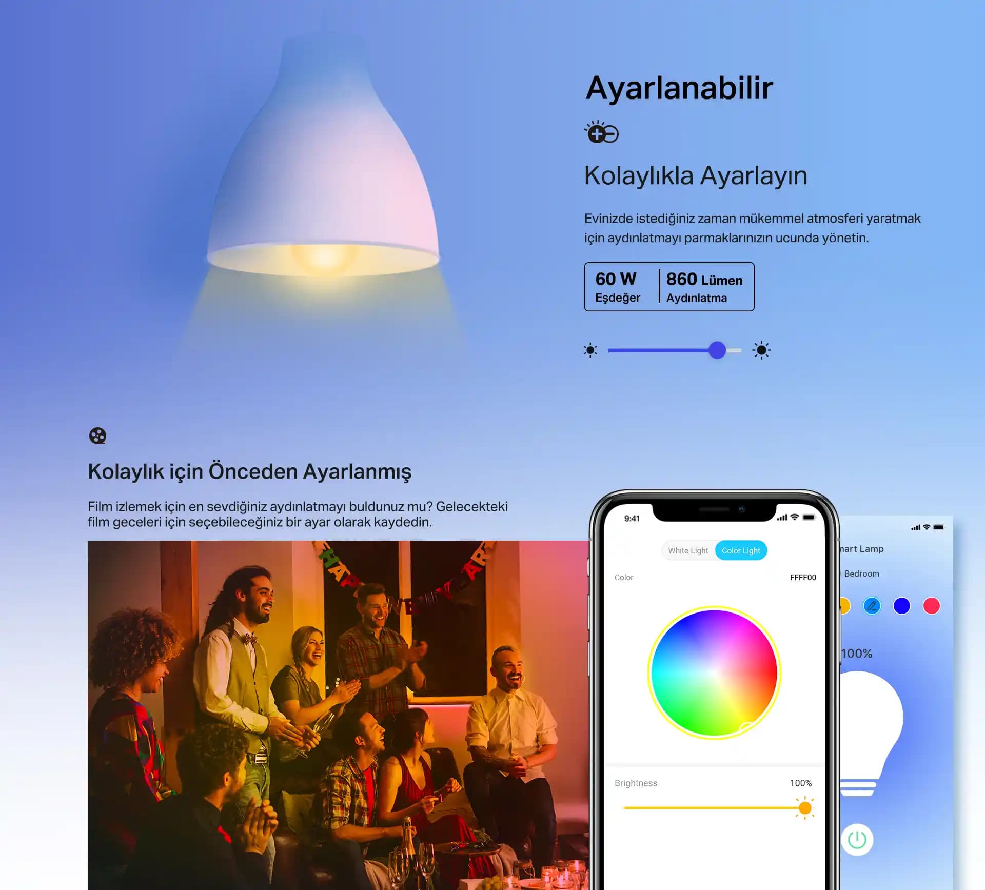 TP-Link ve Simart Akıllı Ampuller: Özellikler ve Kullanım Avantajları