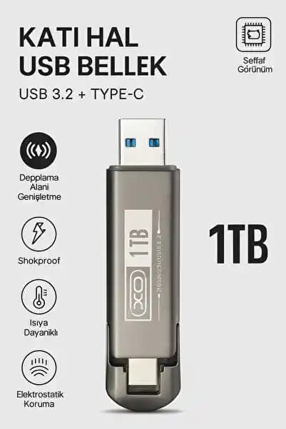 Type-C USB flaş bellekler: Hızlı, dayanıklı ve geniş kapasiteli veri taşım çözümleri