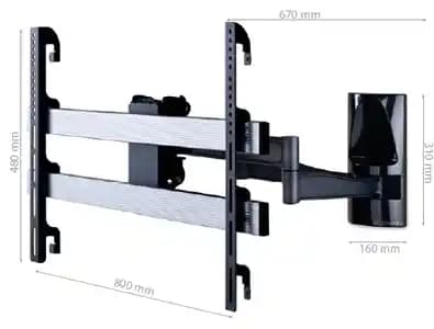 Ultimate RX 5000 TV Askı Montaj Aparatı ile Güvenli ve Estetik Televizyon Montajı