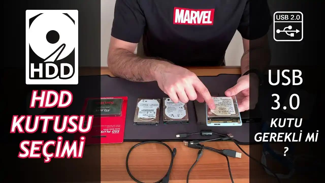 USB, SATA ve SSD Disk Kutusu Seçim Rehberi: Doğru Model ve Özellikler Nasıl Belirlenir