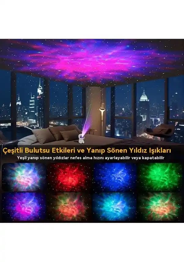 Yıldız Projektörleri ile Evde ve Dış Mekanda Gece Dekoru Yaratmanın Temel Yöntemleri ve İpuçları
