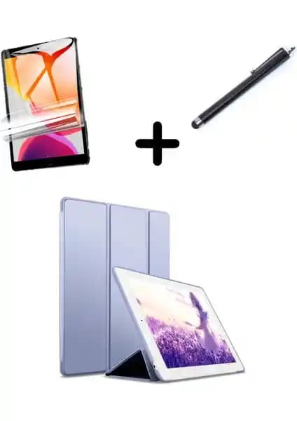 Apple iPad 7.8.9. Nesil İçin Şık ve Koruyucu Kılıf ile Ekran Koruyucu Seti