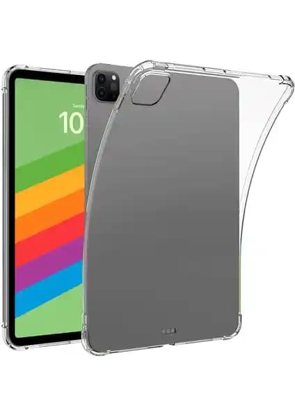 Apple iPad Pro 11 M5 (2025) için Şeffaf Antishock Köşe Korumalı Kılıf