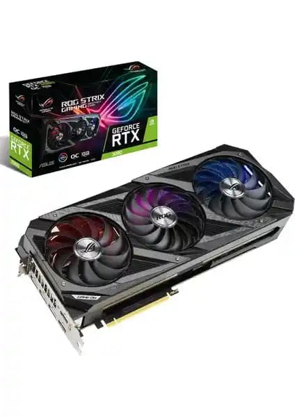 Asus ROG Strix GeForce RTX 3080 V2 Oyun Grafik Kartı Yüksek Performans ve Gelişmiş Soğutma Teknolojileri ile