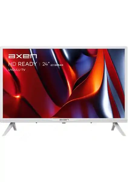 Axen AX24LEDE09-B 24 İnç HD Ready LED TV Modern Ev ve Ofis Kullanımı İçin
