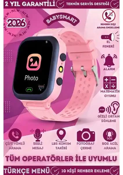 BabySmart Q21 LBS Konumlu Akıllı Çocuk Takip Saati Güvenlik ve Fonksiyonel Çözüm