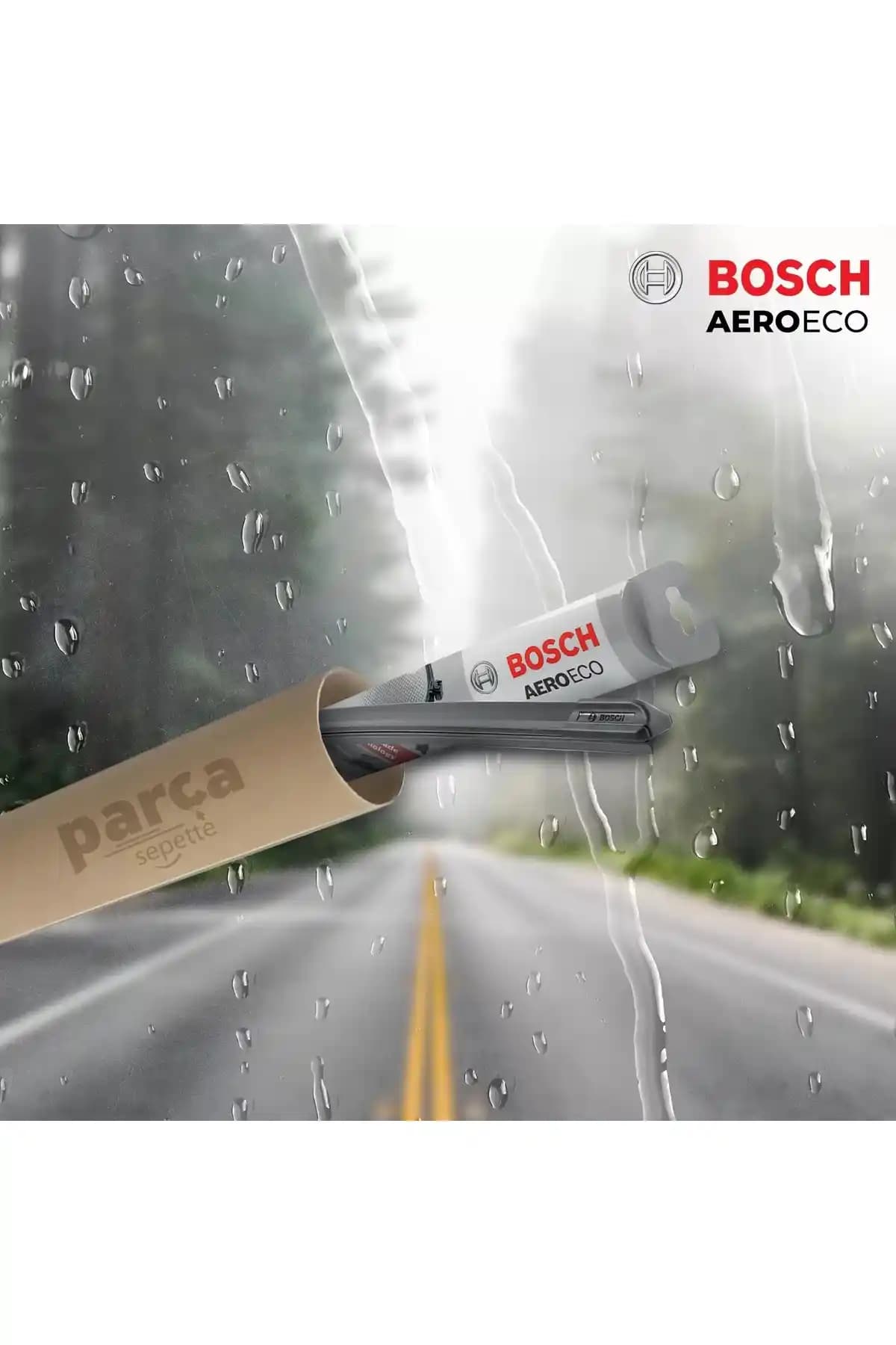 Bosch Aeroeco Ön Silecek Takımı Honda Civic FC5 2017-2021 için yüksek performanslı çözüm
