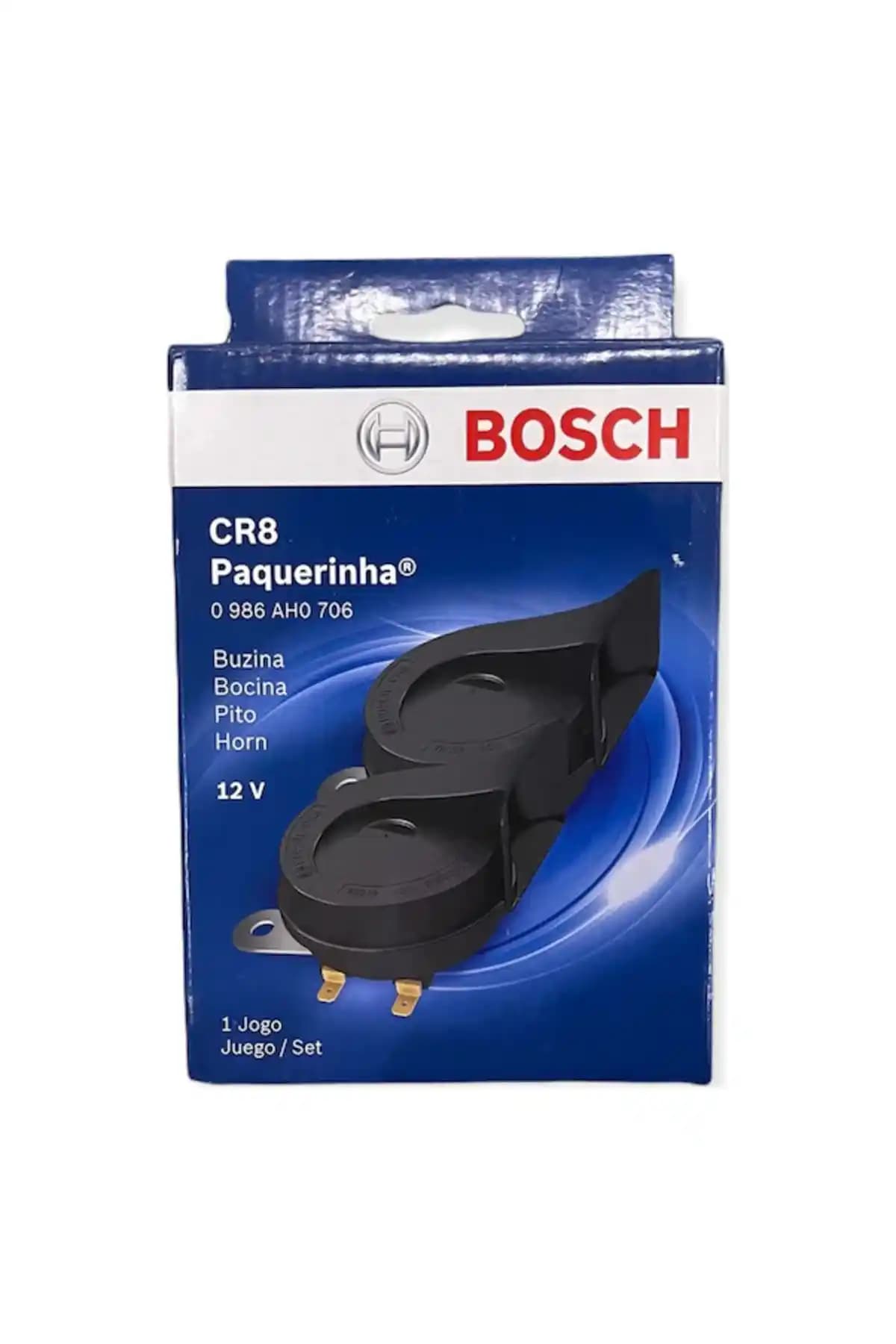 Bosch CR8 Dadat Salyangoz Korna 12V Güçlü Ses ve Dayanıklılık Sunan Araç Uyarı Cihazı