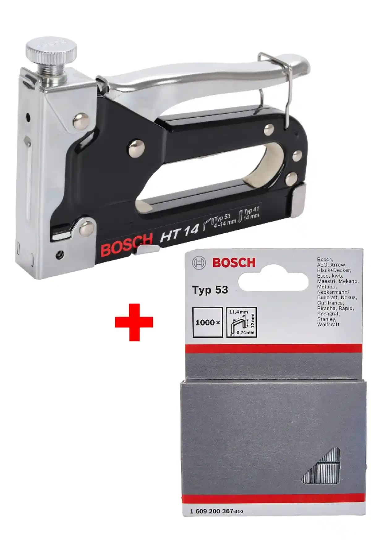 Bosch HT 14 Kumaş Döşeme Tabancası Profesyonel ve Dayanıklı Zımba Makinesi