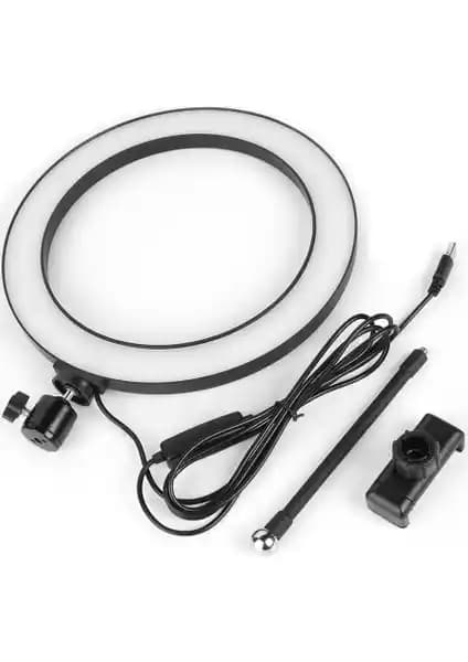 CBTX 10 inç LED halka ışık profesyonel ve amatör çekimler için ayarlanabilir özelliklerle