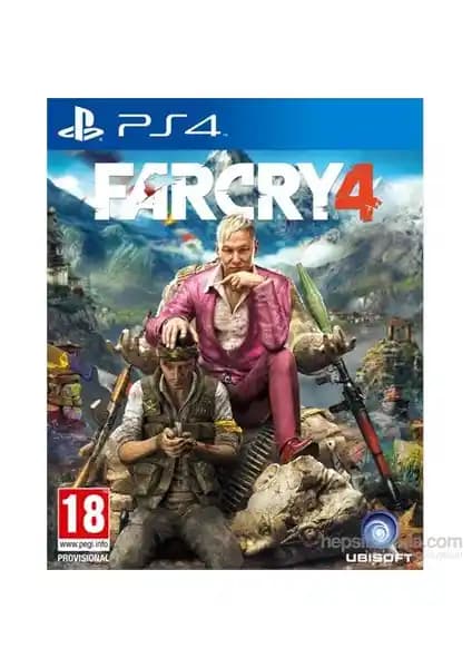 Far Cry 4 PS4: Açık Dünya Aksiyon ve FPS Deneyimi ile Maceraya Atılın