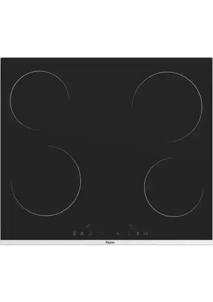 Ferre MS261 Vitroseramik Siyah Elektrikli Ocak Modern Mutfaklar İçin Estetik ve Fonksiyonel Çözüm