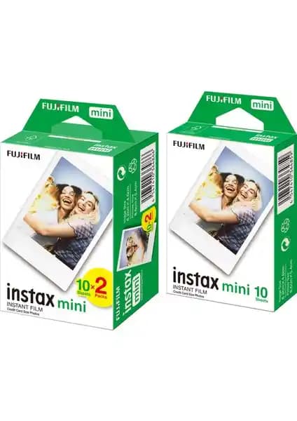 Fujifilm Instax Mini 10'lu Film Seti ile Anlık Baskı ve Eğlence Deneyimi