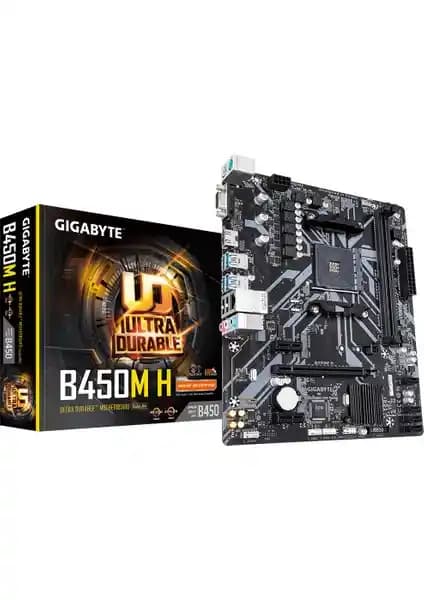 Gigabyte B450M-H AMD B450 Anakart İncelemesi ve Özellikleri