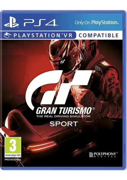Gran Turismo Gt Sport PS4 Yarış Oyunu: Gerçekçi Grafikler ve Çoklu Oyun Desteği