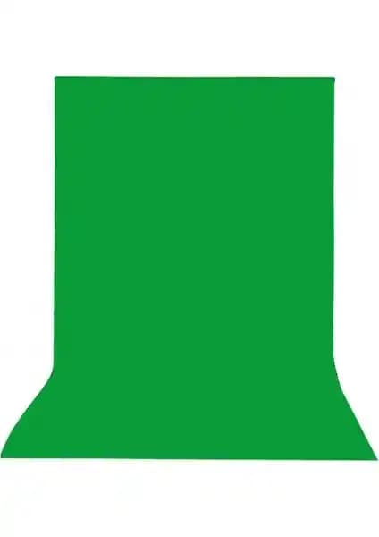 Greenbox 1.5x2 Metre Chromakey Yeşil Fon Perde Profesyonel Video ve Fotoğraf Çekimleri İçin
