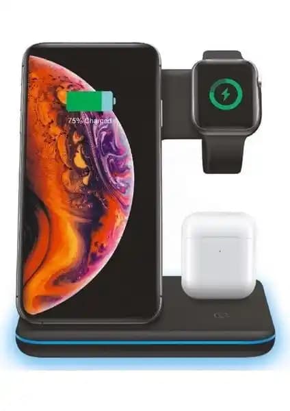 Hzl 3ü 1 Arada Hızlı Şarj Özellikli Çoklu Cihaz Şarj İstasyonu Ürün Tanıtımı ve Özellikleri