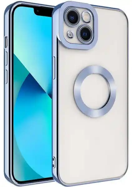 iPhone 14 Plus için Şeffaf ve Şık TPU Malzemeden Koruma Kılıfı