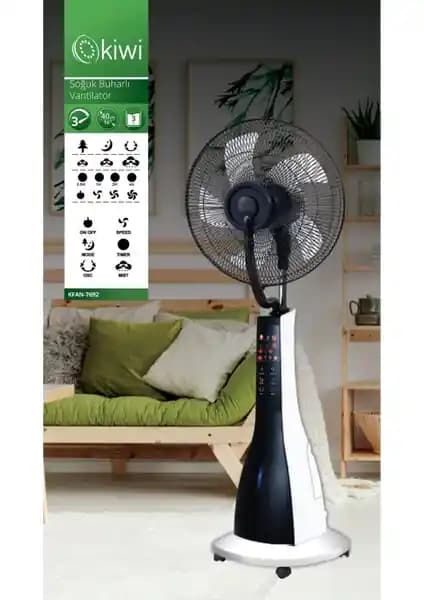 Kiwi Kfan-7692 Soğuk Buharlı Vantilatör: Modern ve Enerji Verimli Serinletici Çözüm