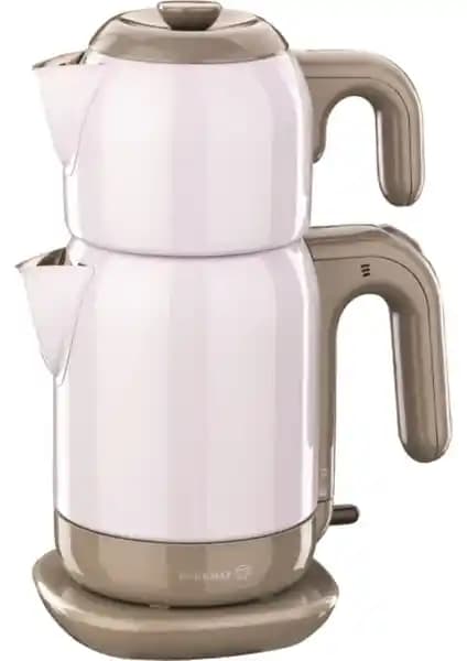 Korkmaz Demtez Elektrikli Çaydanlık Lila: Şık Tasarım ve Yüksek Performanslı Çay Demleme Cihazı