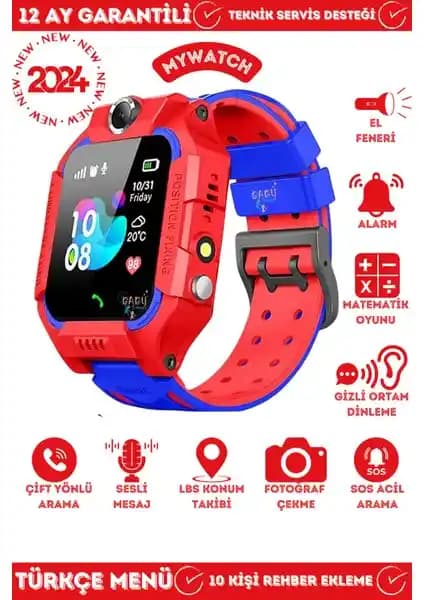 My Watch Q19 LBS Konumlu Akıllı Çocuk Takip Saati Güvenlik ve Teknoloji Birliği