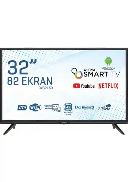 Onvo OV32150 32 İnç HD Android Smart LED TV İncelemesi ve Özellikleri