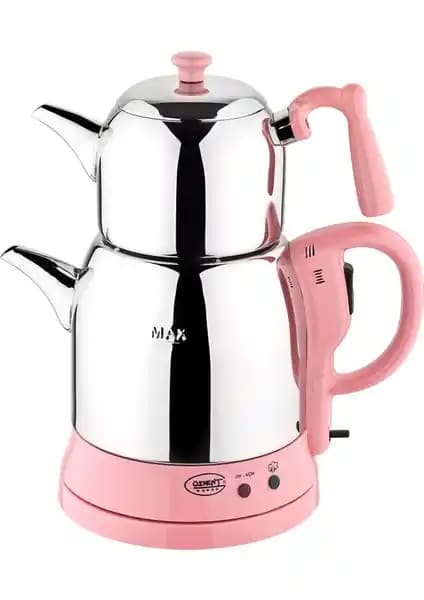 Özkent Menekşe Pembe Çay Keyfi: Estetik ve Fonksiyonellik Sunan Modern Demleme Cihazı