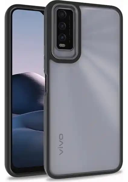 Pilanix Vivo Y20S Silikon Kenarlı Flora Kapak: Şık ve Koruyucu Telefon Kılıfı
