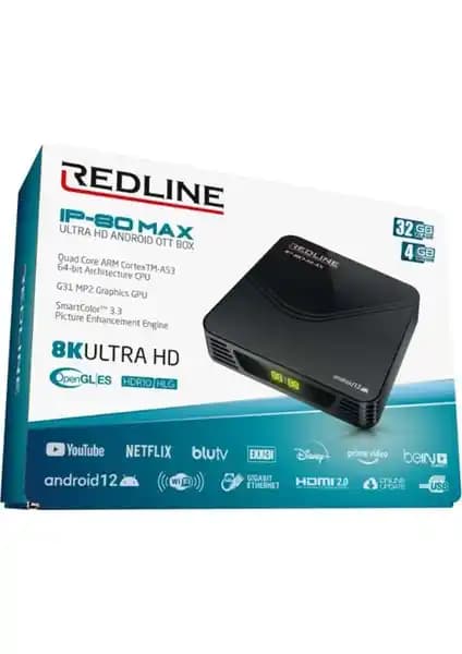 Redline IP-80 Max Box: Güçlü ve Çok Yönlü Medya Merkezi Çözümü