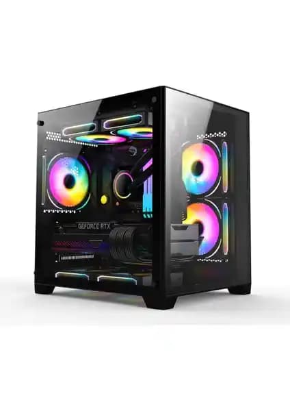 Revenge Nova 3 RGB Fanlı Temperli Cam Panel Bilgisayar Kasası Özellikleri ve İncelemesi
