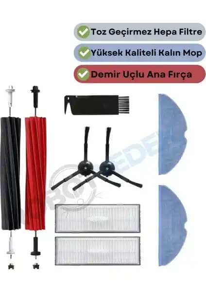 Roborock S8 Serisi Yedek Parça Setleri ile Temizlik Performansını Artırın