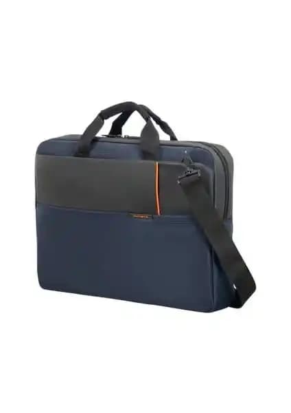 Samsonite 16N-01-003 Qibyte Mavi 17.3 İnç Notebook Çantası - Dayanıklı ve Şık Tasarım