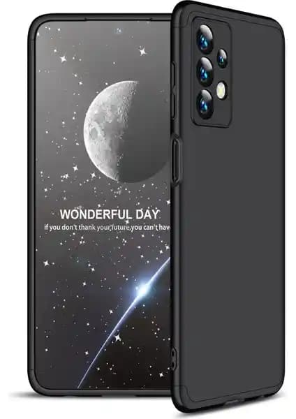 Samsung Galaxy A13 için 3 Parçalı 360 Derece Koruma Kılıfı Güçlü ve Şık Tasarım