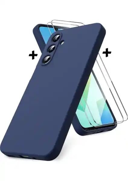 Samsung Galaxy A17 için dayanıklı ve şık kılıf ve ekran koruyucu seti
