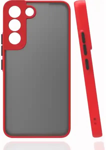 Samsung Galaxy S22 Plus için Renkli Kenarlı ve Buzlu Cam Efekli Kılıf Ürün Tanıtımı ve Özellikleri