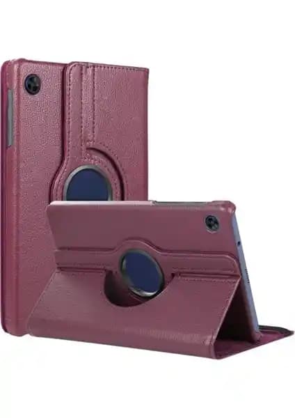 Samsung Galaxy Tab A8 SM X200 için 360 Derece Dönebilme Özelliğine Sahip Şık Kılıf