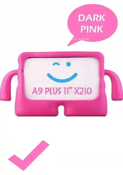 Samsung Galaxy Tab A9 Plus 11 İnç için Çocuklara Uygun Güvenli ve Eğlenceli Silikon Kılıfı