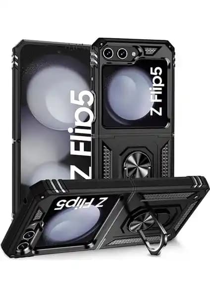 Samsung Galaxy Z Flip 5 için dayanıklı ve şık M.TK Moveteck kılıfı detaylı inceleme