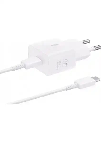 Samsung SAMSUNGT2510 25 W Beyaz Hızlı Şarj Seti - Pratik ve Güvenilir Şarj Çözümü