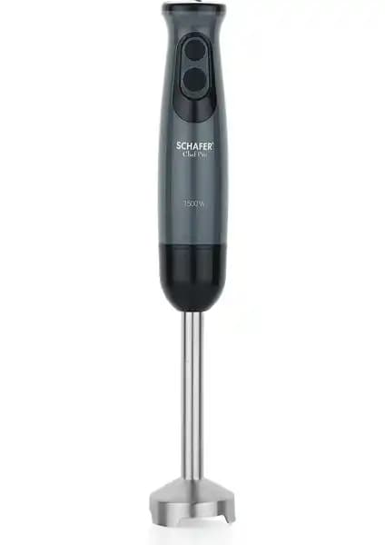 Schafer Chef Pro Çubuk Blender-Antrasit: Güçlü Motor ve Pratik Kullanım Özellikleri