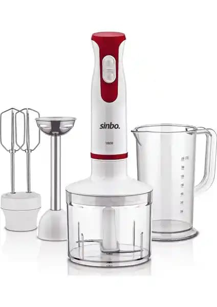 Sinbo SHB 3137 Çok Fonksiyonlu Blender Seti 1000 W Güç ve Modern Tasarım