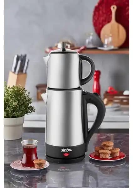 Sinbo STM-5847 Elektrikli Çay Seti: Modern Tasarım ve Pratik Kullanım Özellikleri