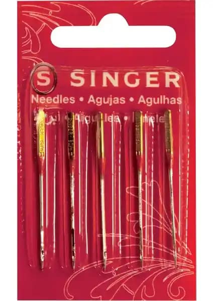Singer 2045 09 Jarse İğnesi İnce Kumaşlar İçin Yüksek Kalite ve Güvenilir Performans